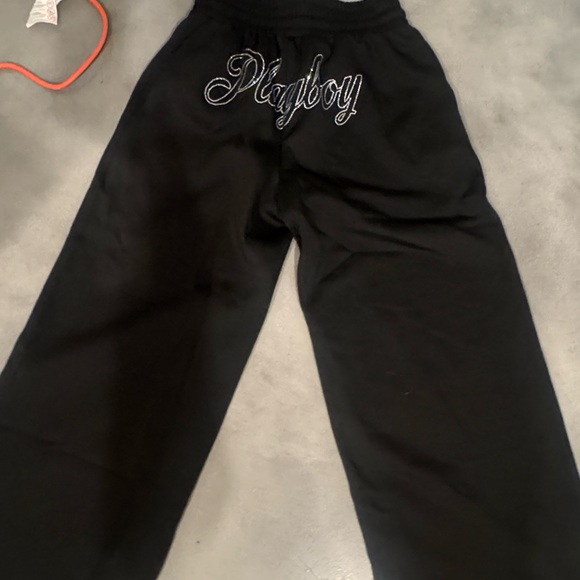 Missguided x Playboy Rhinestone Flame Joggers – Size M – NWOT - Picture 4 of 9